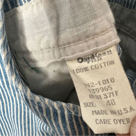 Vintage Oshkosh B’gosh overall shorts size 40 - Picture 8 of 8